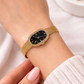 Elegant Midnight Dial Bracelet Watch
