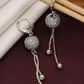 Elegant Silver Ball Shaped Earrings