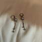 Elegant Silver Ball Shaped Earrings