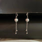 Elegant Silver Ball Shaped Earrings